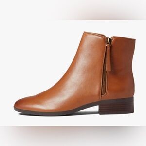 Naturalizer Robyn Women's Boots English Tea Leather Size 10 Wide